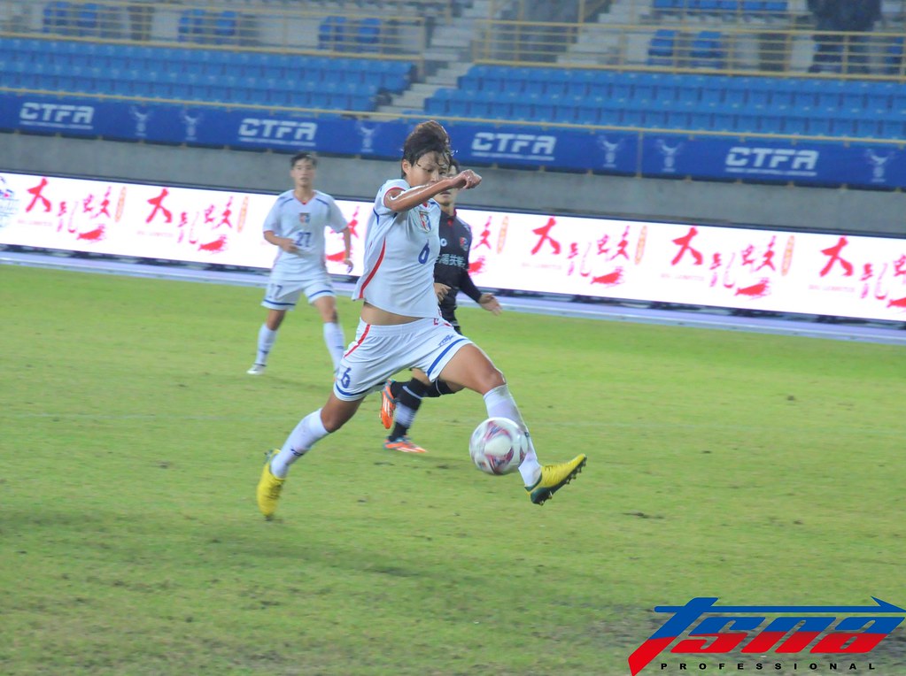 林雅涵補時階段建功　台灣女足險勝藝人隊