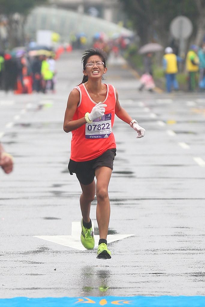第2次參加台北馬　朱盈穎爆冷奪冠