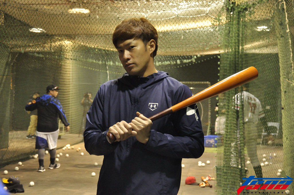 超人氣球星柳田來台　讚台灣小朋友揮棒有力