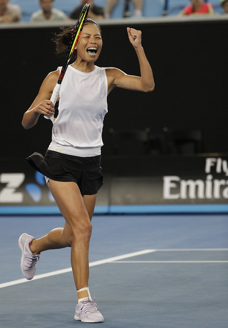 再次拍落名將　謝淑薇闖進澳網16強