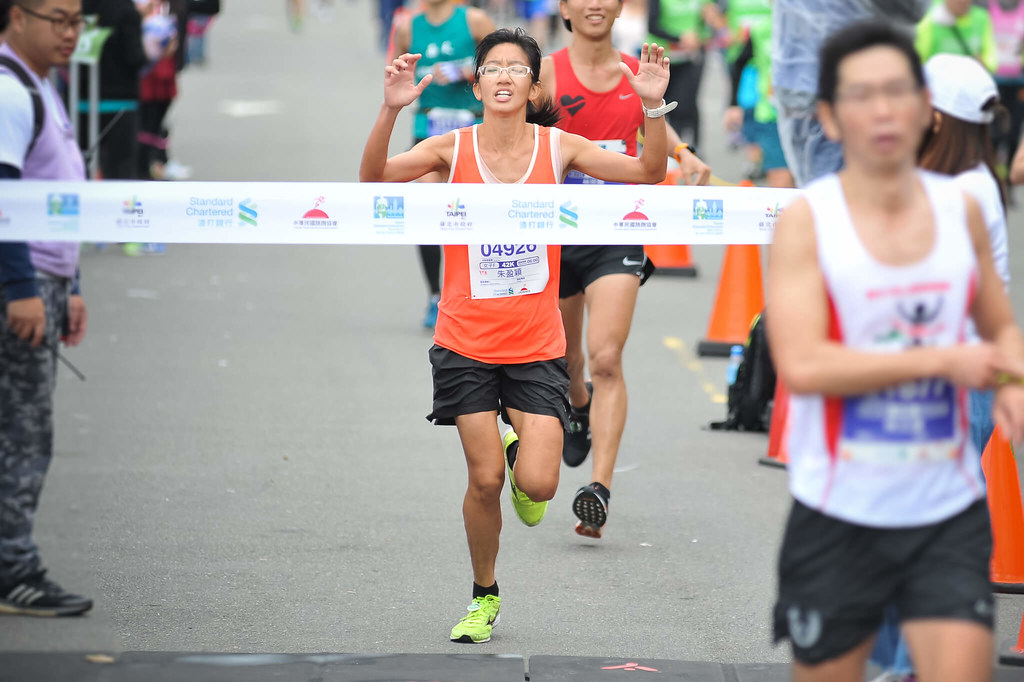 台北渣打馬開跑　朱盈穎獲全馬女子組冠軍