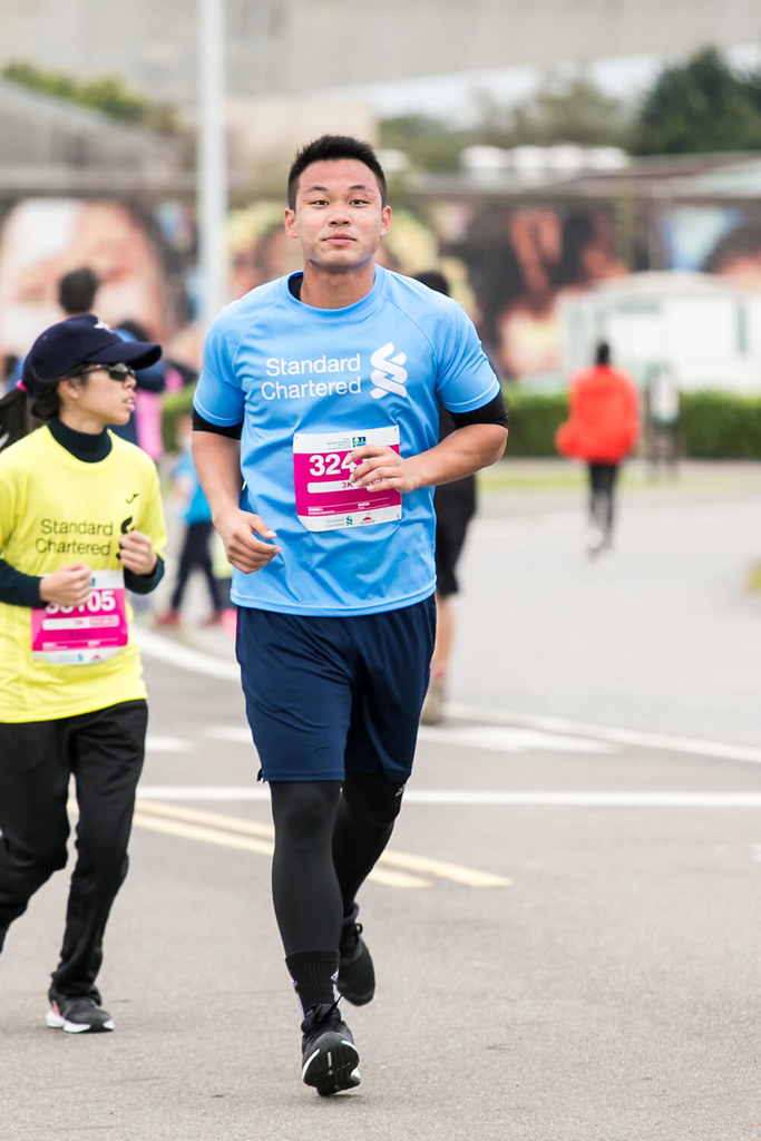 王柏融路跑初體驗　放慢速度展現暖男心