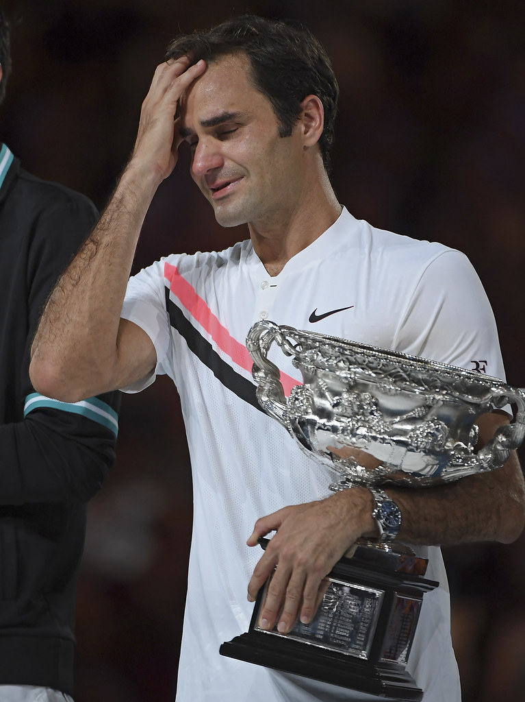 淚奪澳網金盃　Federer：不敢相信