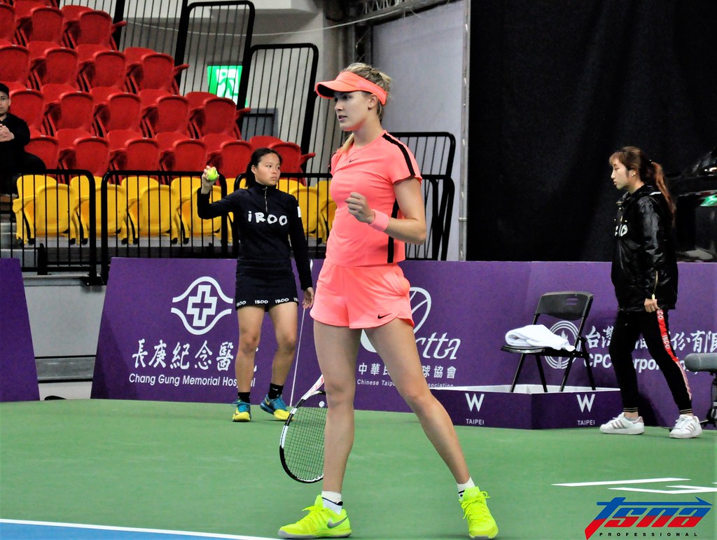 朱琳退賽　Bouchard奪來台首勝