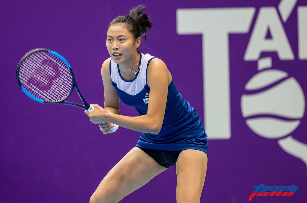 8強輕取對手　詹皓晴女雙進台灣公開賽4強
