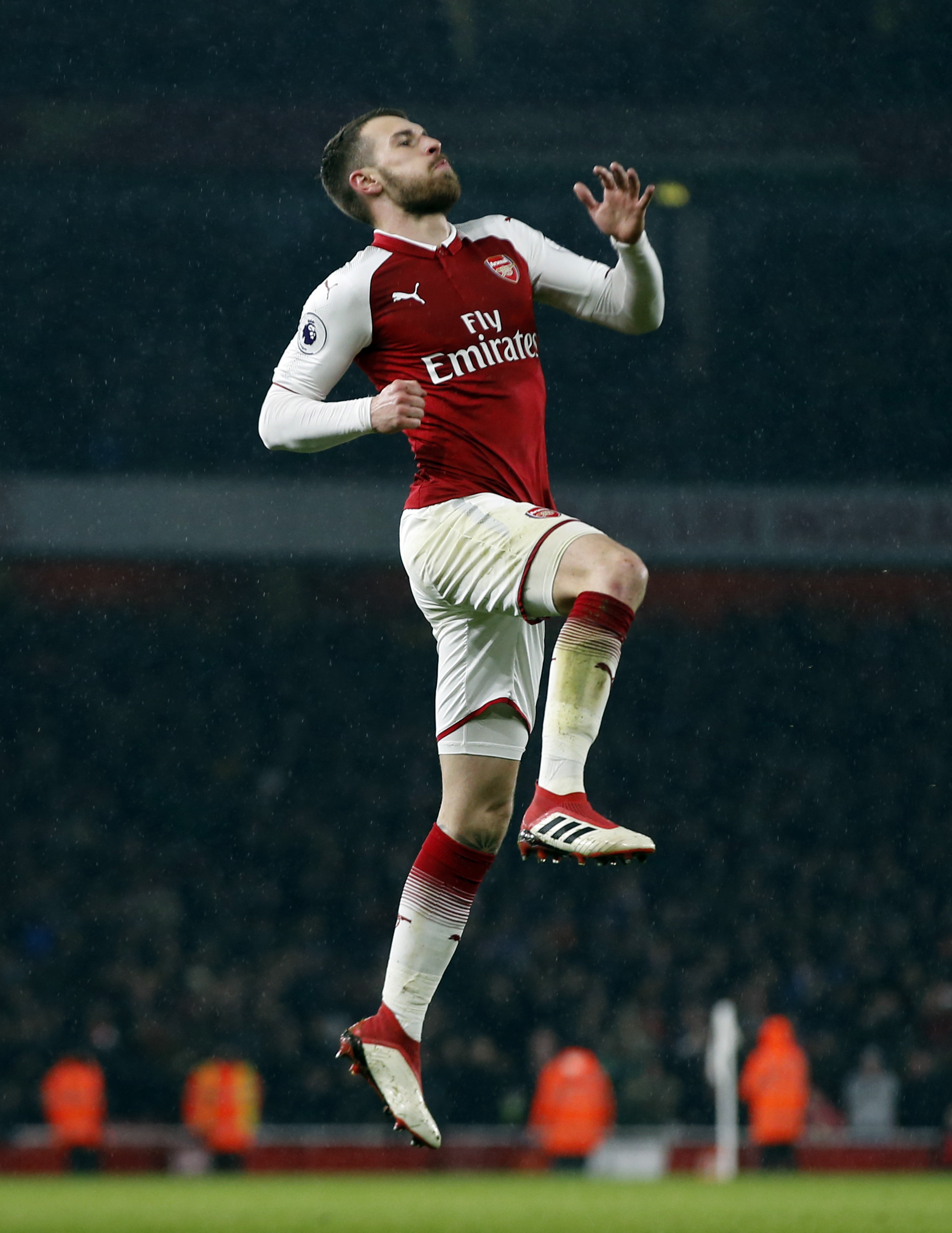 Ramsey帽子戲法　兵工廠大勝埃佛頓