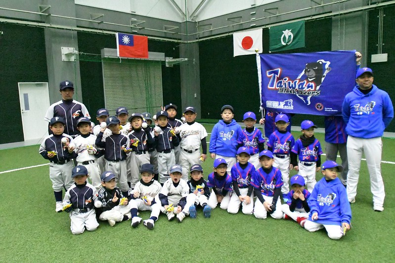 遠征日本　台灣幼兒棒球隊參加台日大賽