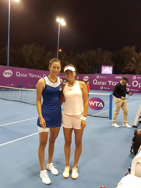 詹皓晴女雙次輪敗陣　卡達公開賽台將全出局