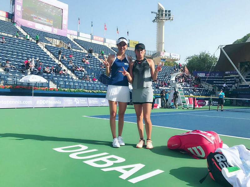 詹皓晴女雙急拉尾盤　晉級杜拜女網決賽