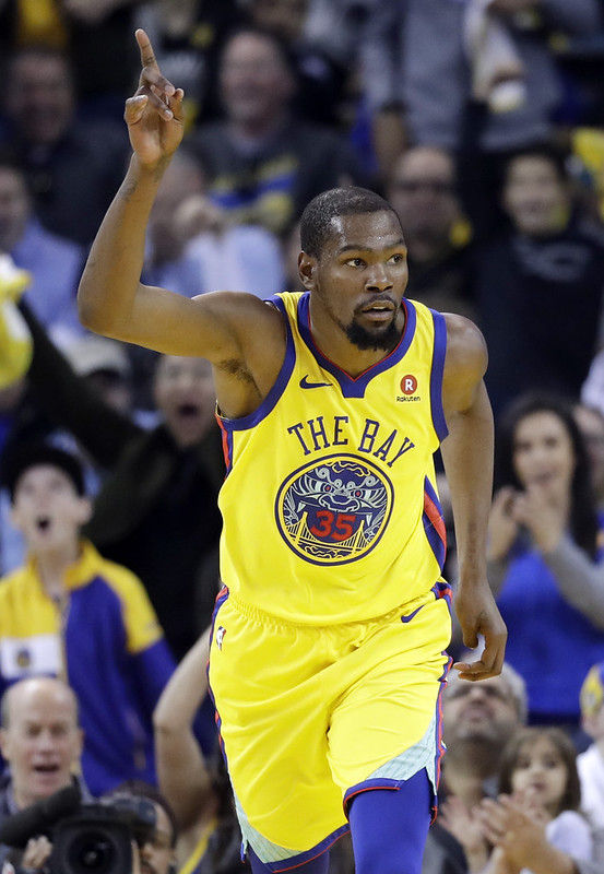 32分差大勝雷霆　勇士Durant：要做自己