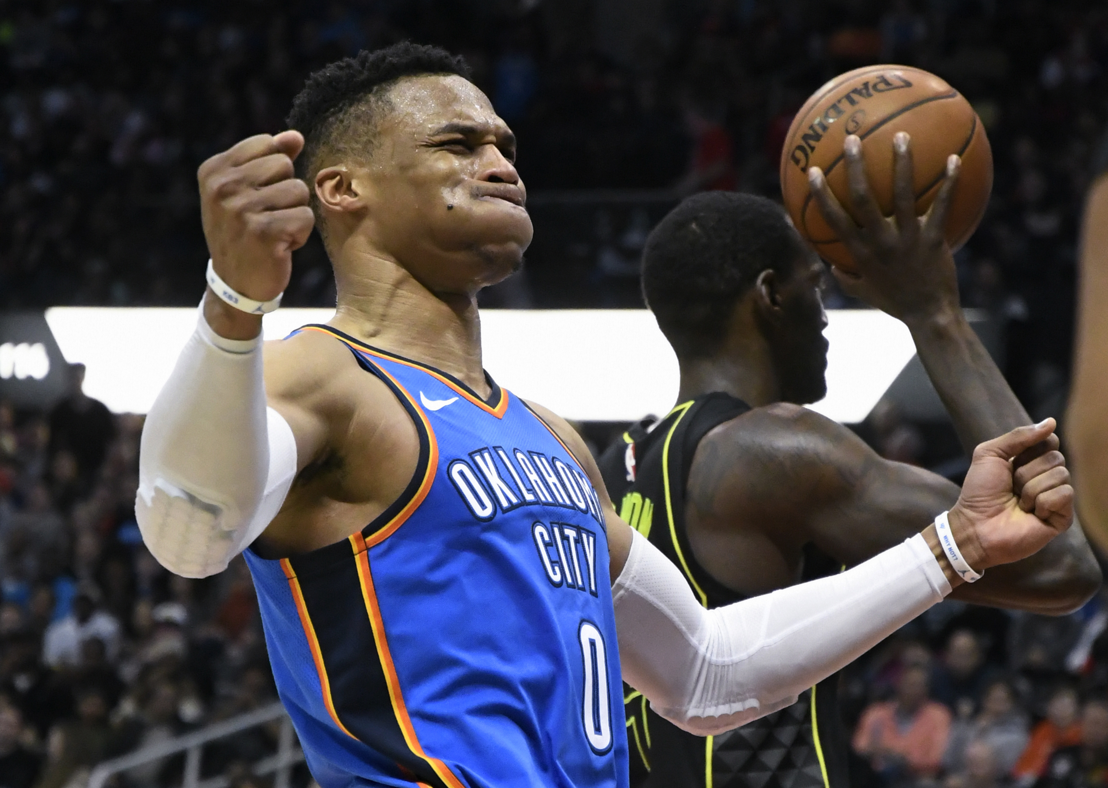 百次大三元　Westbrook：能進NBA就很感謝了
