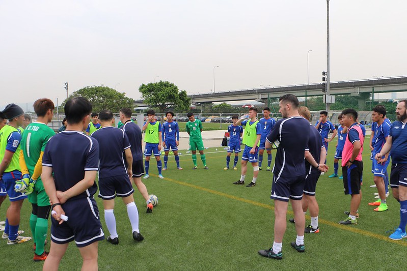 台灣男足首度集訓　備戰27日主場迎戰新加坡