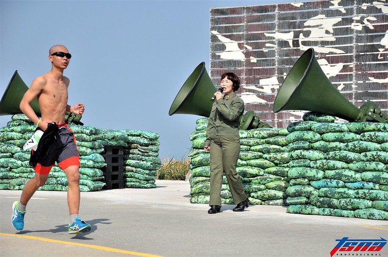 喊話做後盾　選手跑多久播音阿姨就播多久