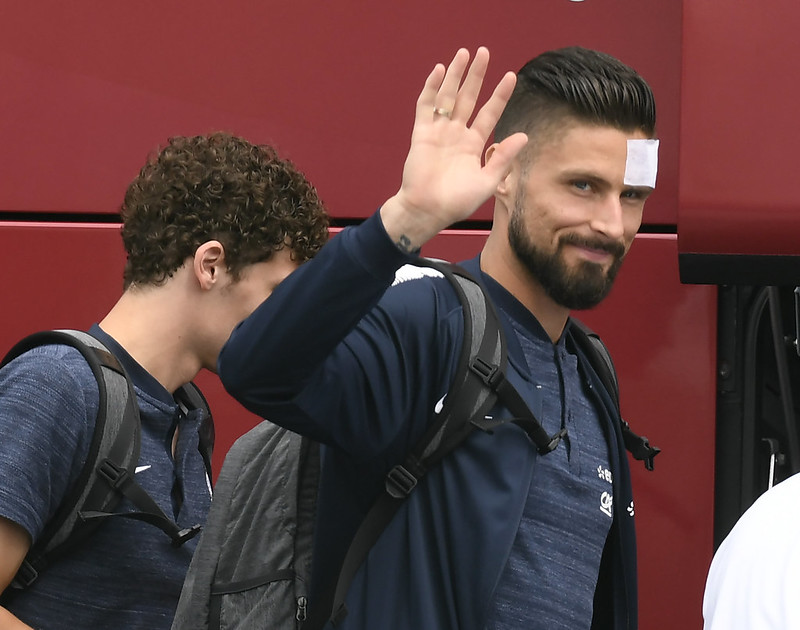 受傷休養中　Deschamp仍捍衛Giroud