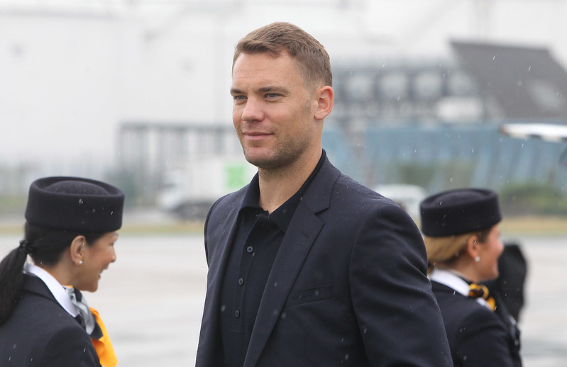 世界盃衛冕冠軍德國抵達俄羅斯