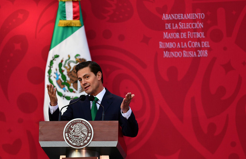 Pena Nieto談2026年世界盃：墨美加藉足球緊緊團結