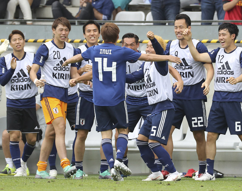 日本藍武士鬥志高昂　盼再次挺進世足16強