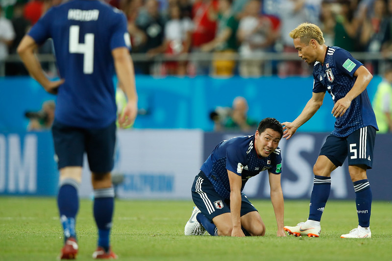 最後一刻敗給比利時　日本球員錯愕到無法動彈