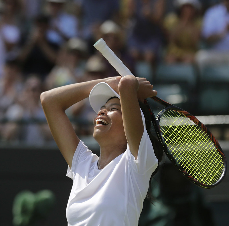 激戰3盤逆轉淘汰球后　謝淑薇溫網女單勇闖16強
