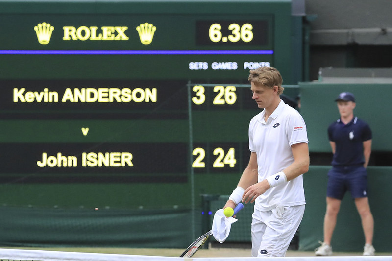 Anderson苦勝創紀錄　Djokovic、Nadal次日續戰