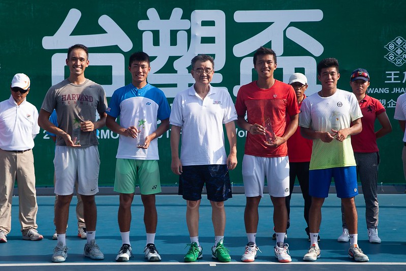 許育修雙打奪冠　台塑盃男單將上演世代對決