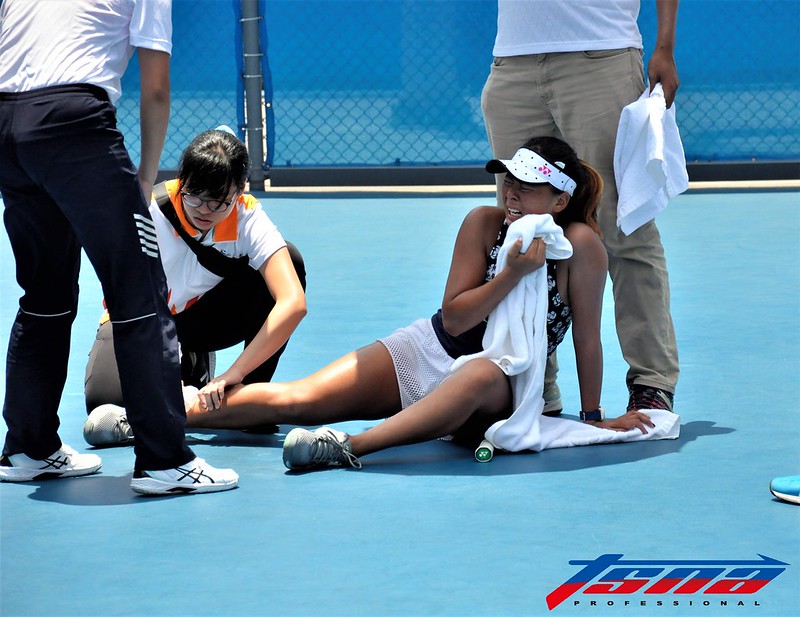 台塑盃心痛畫面　亞運國手李珮琪因傷退賽