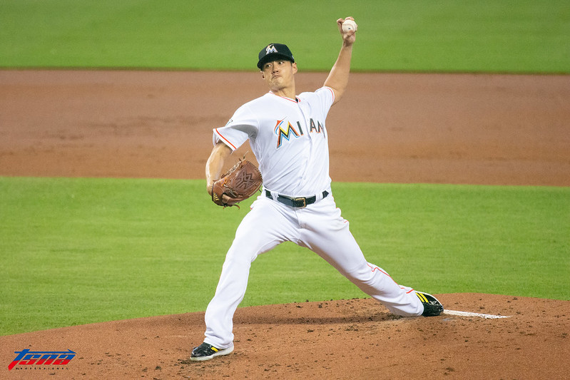 陳偉殷先發6局僅2責失　退場時馬林魚仍落後