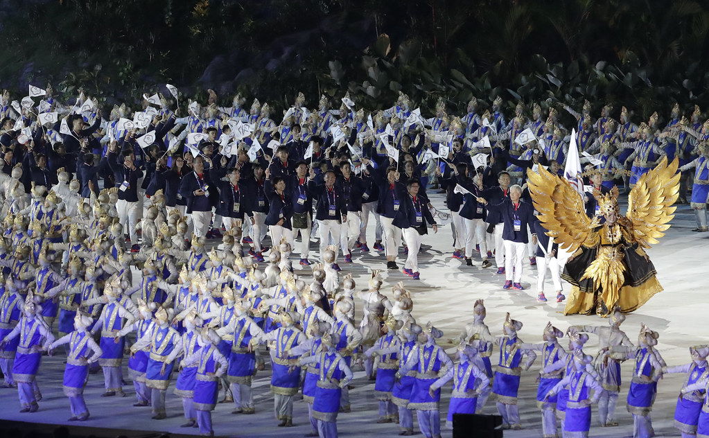 郭婞淳掌旗進場　亞運戰火正式點燃