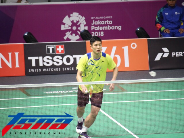  周天成率男團出賽　直落二拿下首點