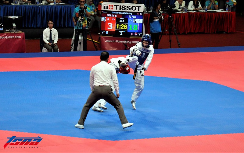 單日第2金！　蘇柏亞跆拳道抗韓鍍金