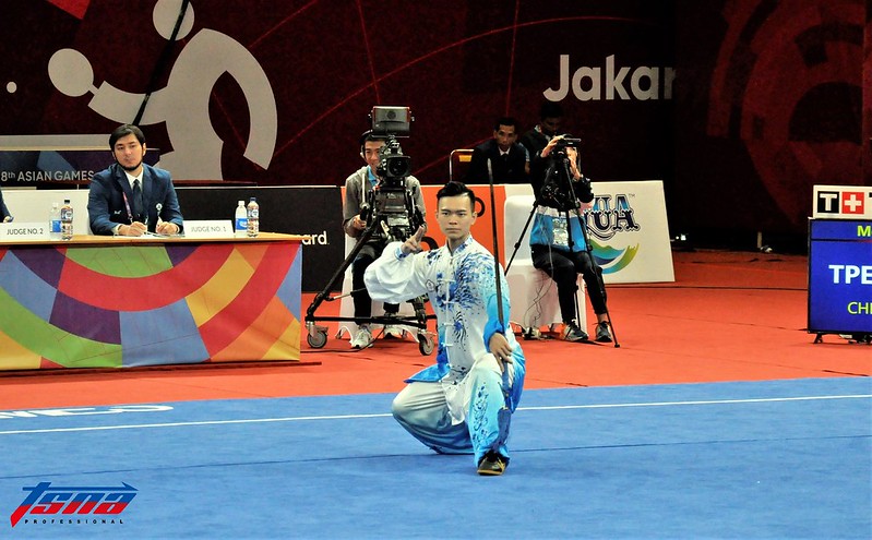 落地時重心不穩　孫家閎跌出太極全能競爭榜