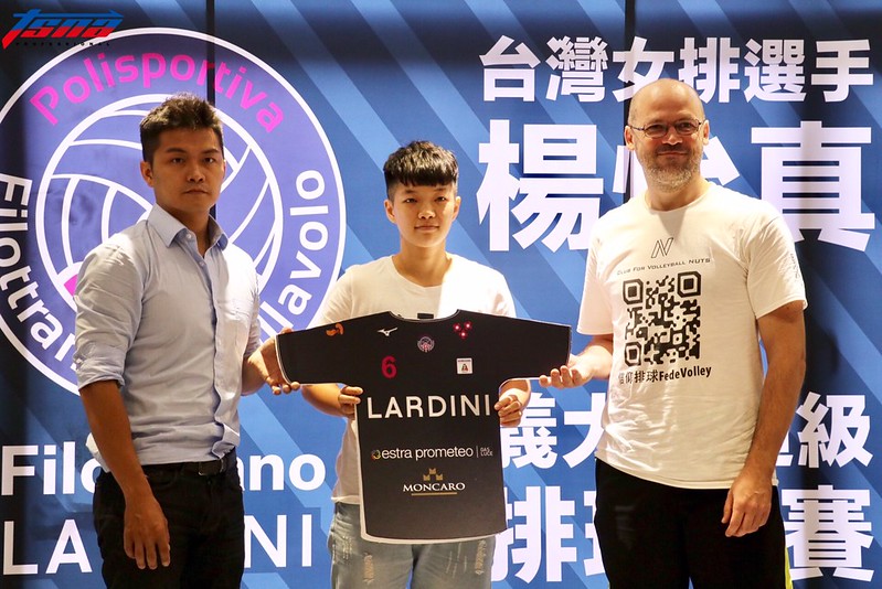 台灣女排第1人！　楊怡真勇闖義超A1聯賽