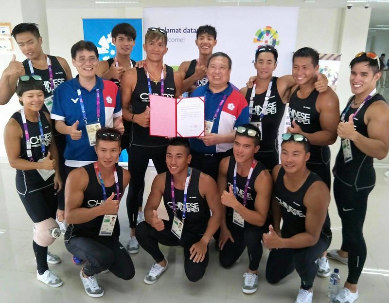 表現超乎預期　中華龍舟隊200公尺摘銀