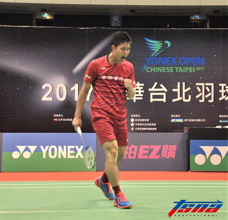 台灣羽球球王、球后晉級　無奈王子遭淘汰