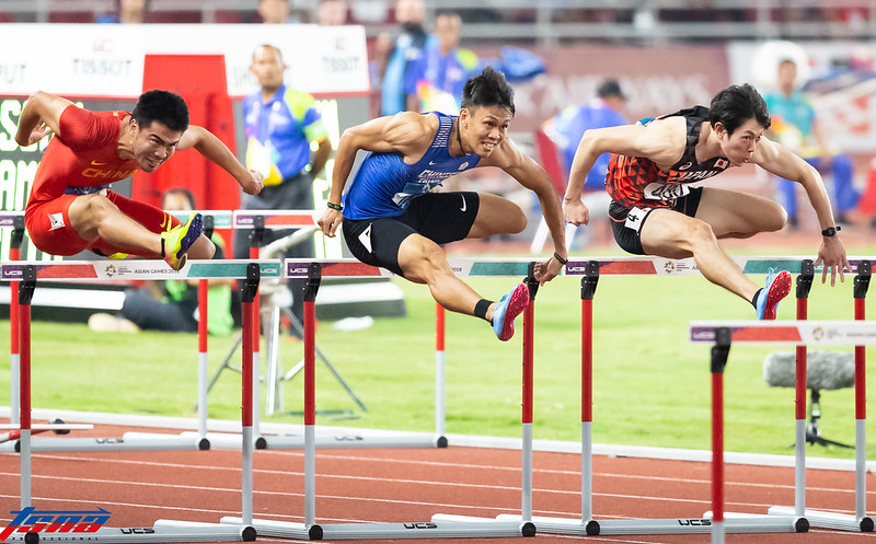 陳奎儒0.05秒之差摘銀　中華隊田徑獎牌開胡