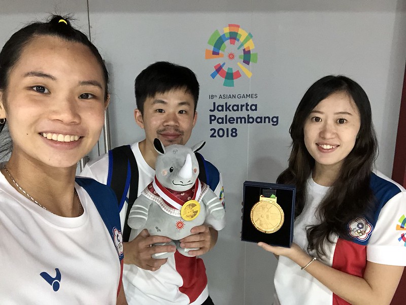 金牌背後　戴資穎有團隊細心照料