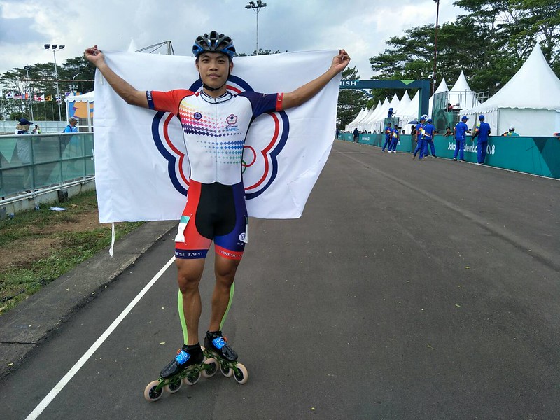 提前發動攻勢奏效　趙祖政為滑輪溜冰添金