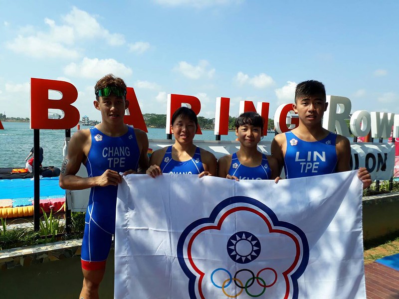 亞運最後賽事　鐵人三項混合接力第5作收