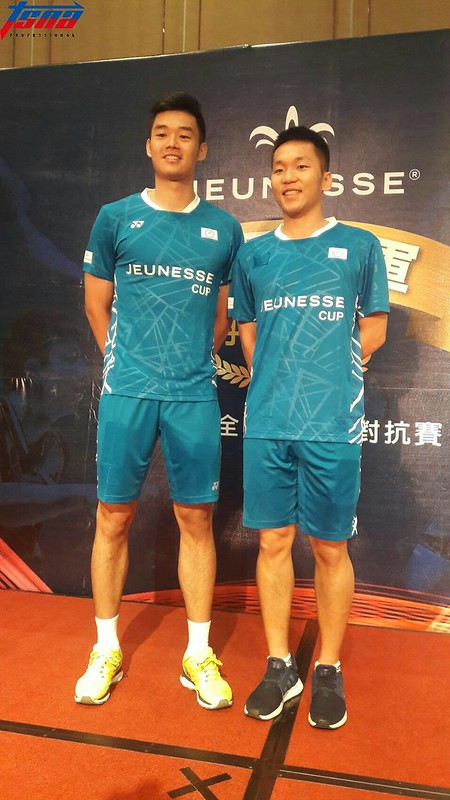 李洋、王齊麟首度合拍　婕斯盃放開心情打