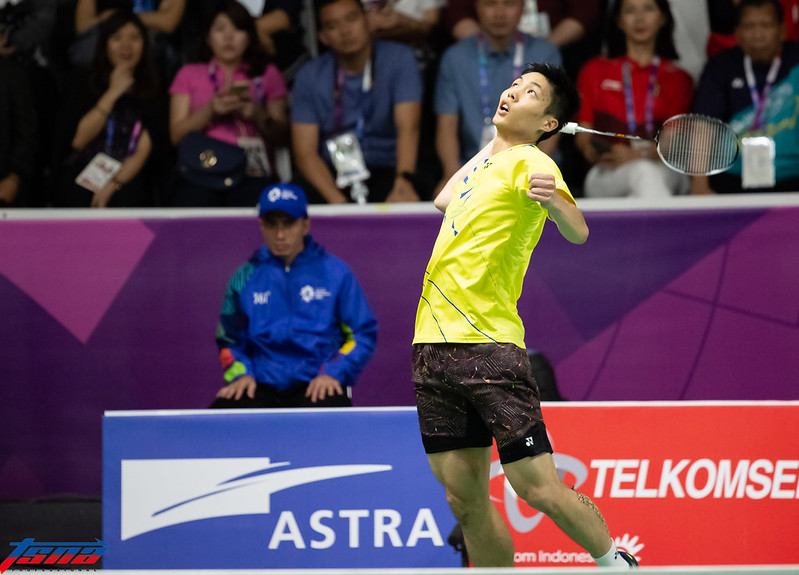 周天成對決日本球王　苦戰3局屈居亞軍