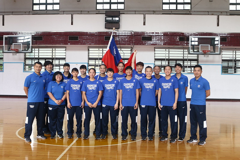 U18女籃授旗　首戰抗韓做足準備