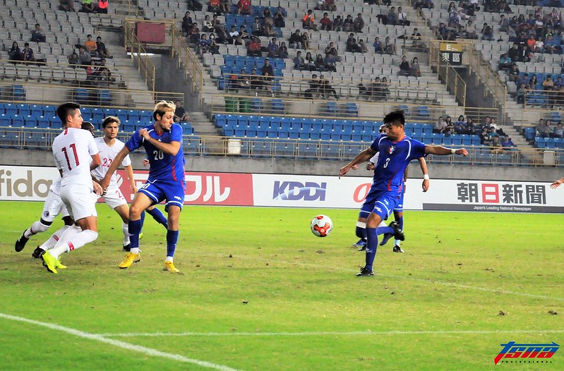 陳庭揚禁區立功　台灣惜敗香港止主場連勝