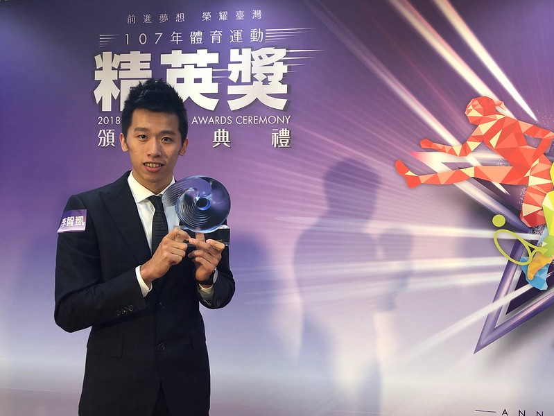 李智凱獲最佳男運動員　從嚐苦頭到享受比賽