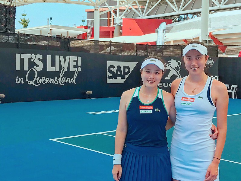 2019首戰開胡　詹家姐妹前進布里斯本4強