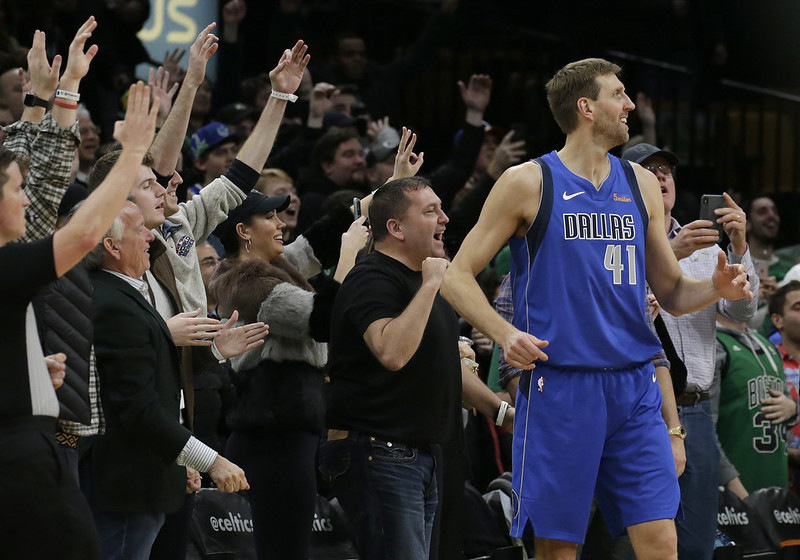 0得分未創紀錄　波士頓球迷仍讓Nowitzki感動