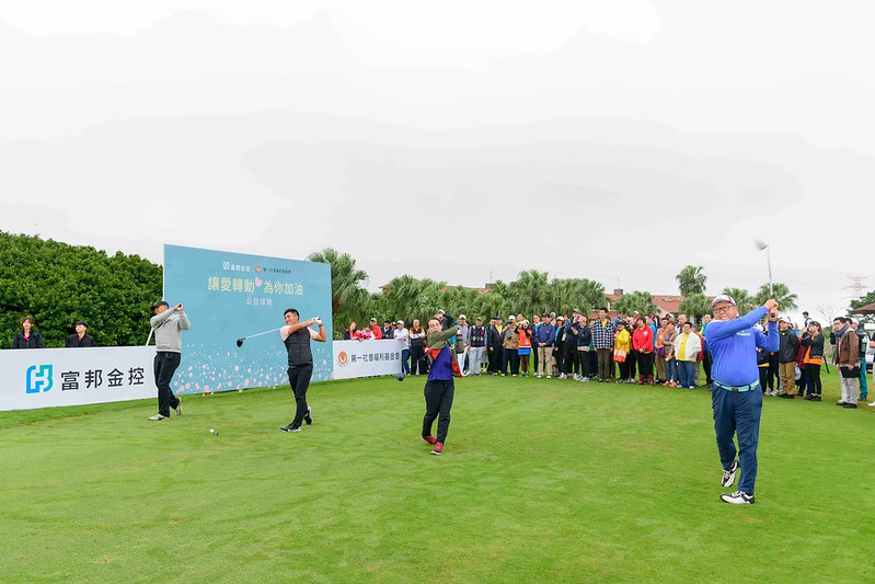 郭婞淳為公益球敘開球　上場前趕緊惡補