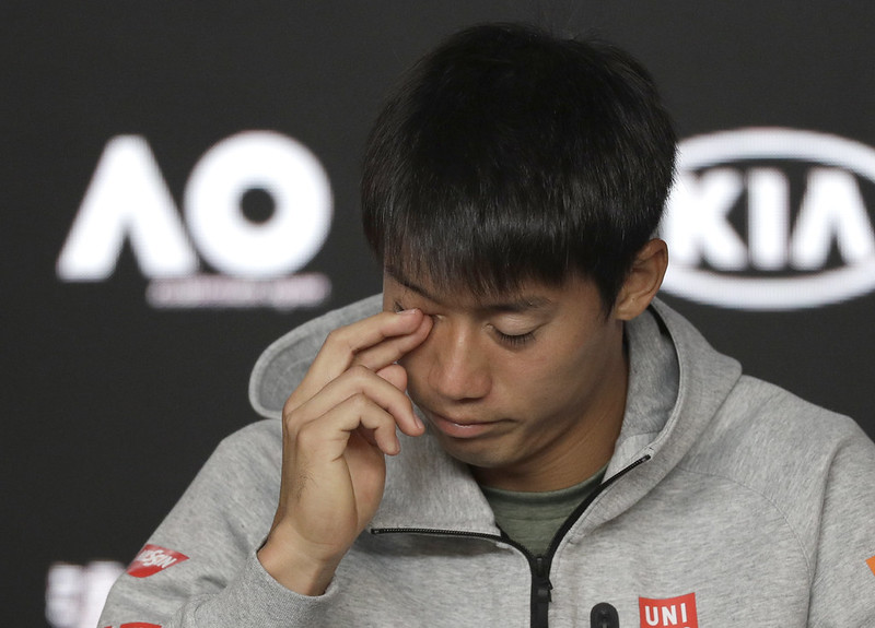 無奈傷退　錦織圭：只有1條腿贏不了球