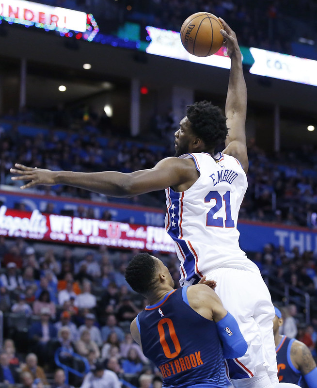 與Embiid和平相處？　Westbrook：下個問題
