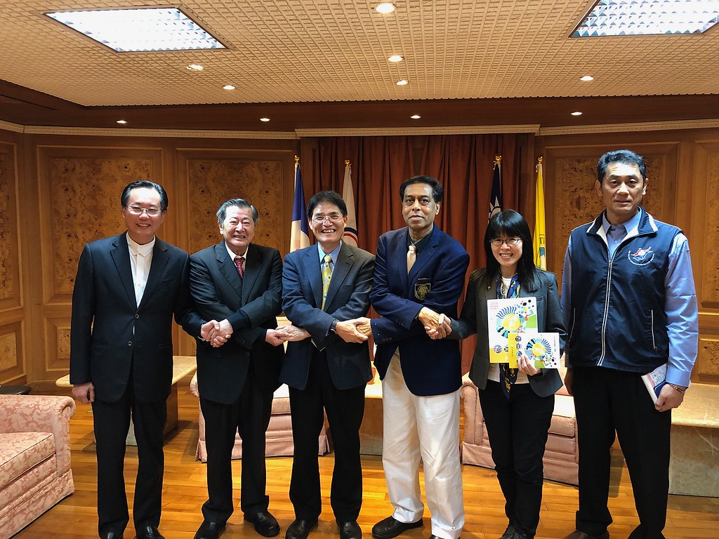 藤球總會會長訪台　肯定我國舉辦賽事