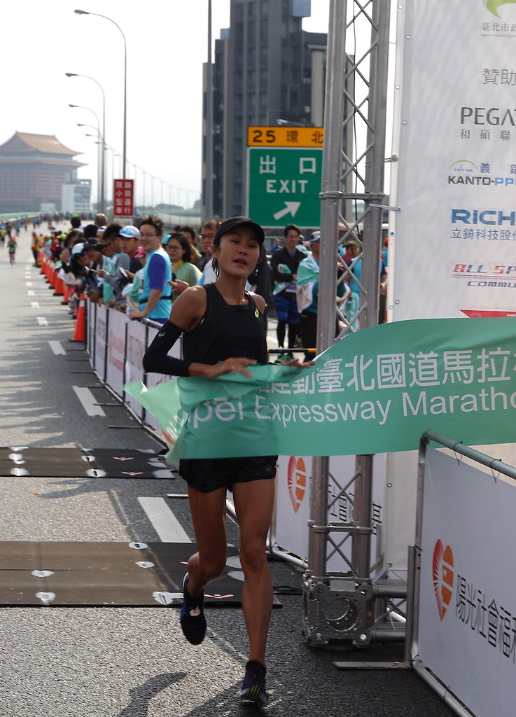 臉部平權台北國道馬　傅淑萍完成全馬2連霸